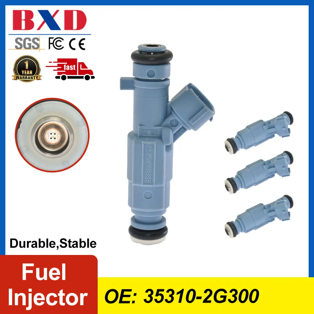 

Топливная форсунка 1/4 шт. 35310-2G300 84212366 353102 G300 для HYUNDAI SONATA TUCSON, KIA FORTE OPTIMA RONDO SORENTO SPORTAGE