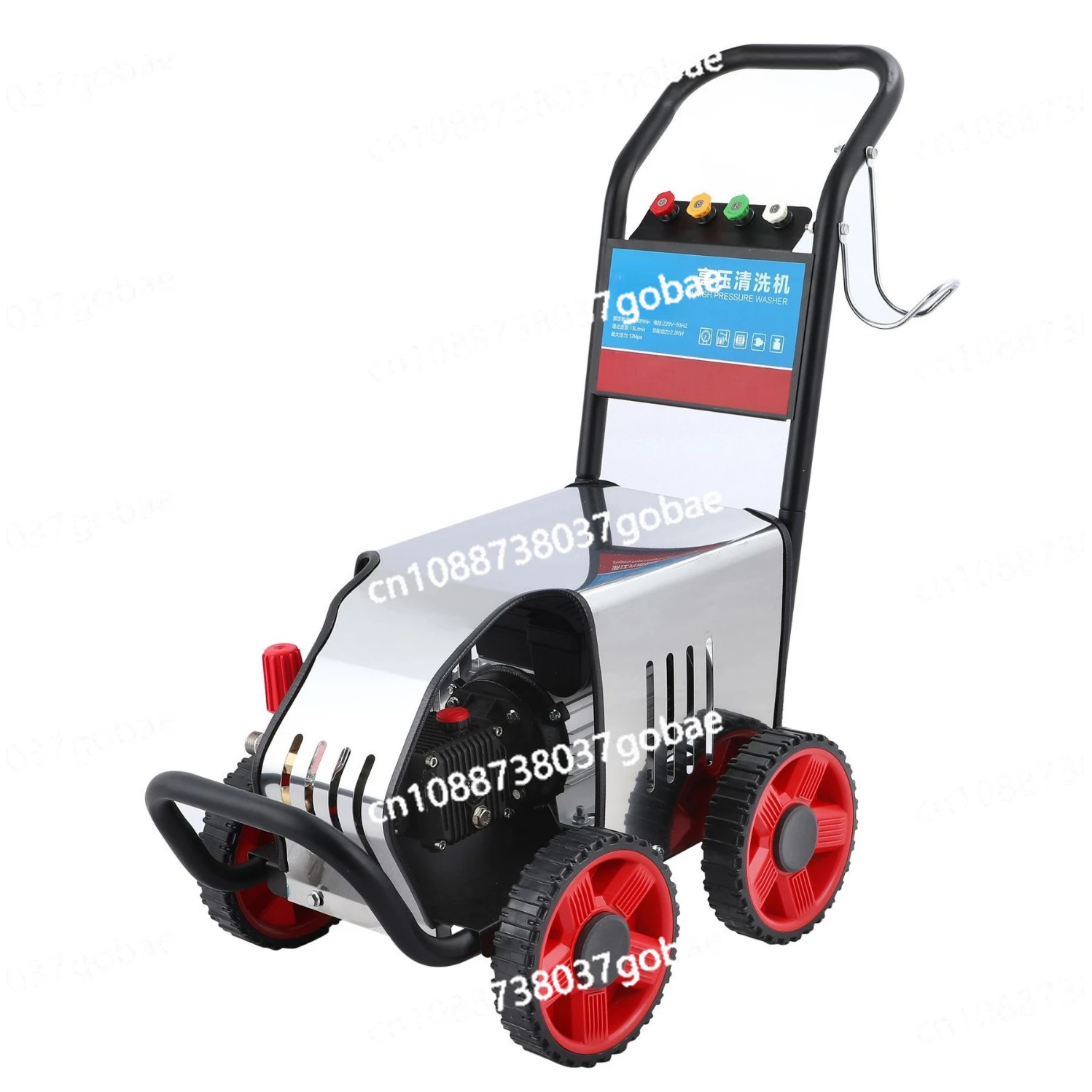 Commercial Industrial Car Washing Machine 220v Brush Car High Pressure Water Pump High Power Car Wash Strong Water