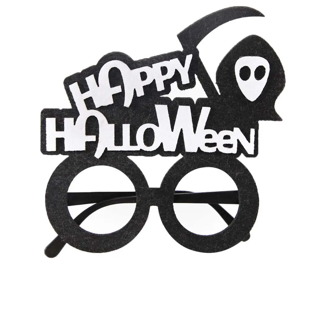 Children Horror Ghost Party Skull Head Eyeglasses Frames Spider Halloween Decoration Glasses Ghost Pumpkin Halloween Dress Up