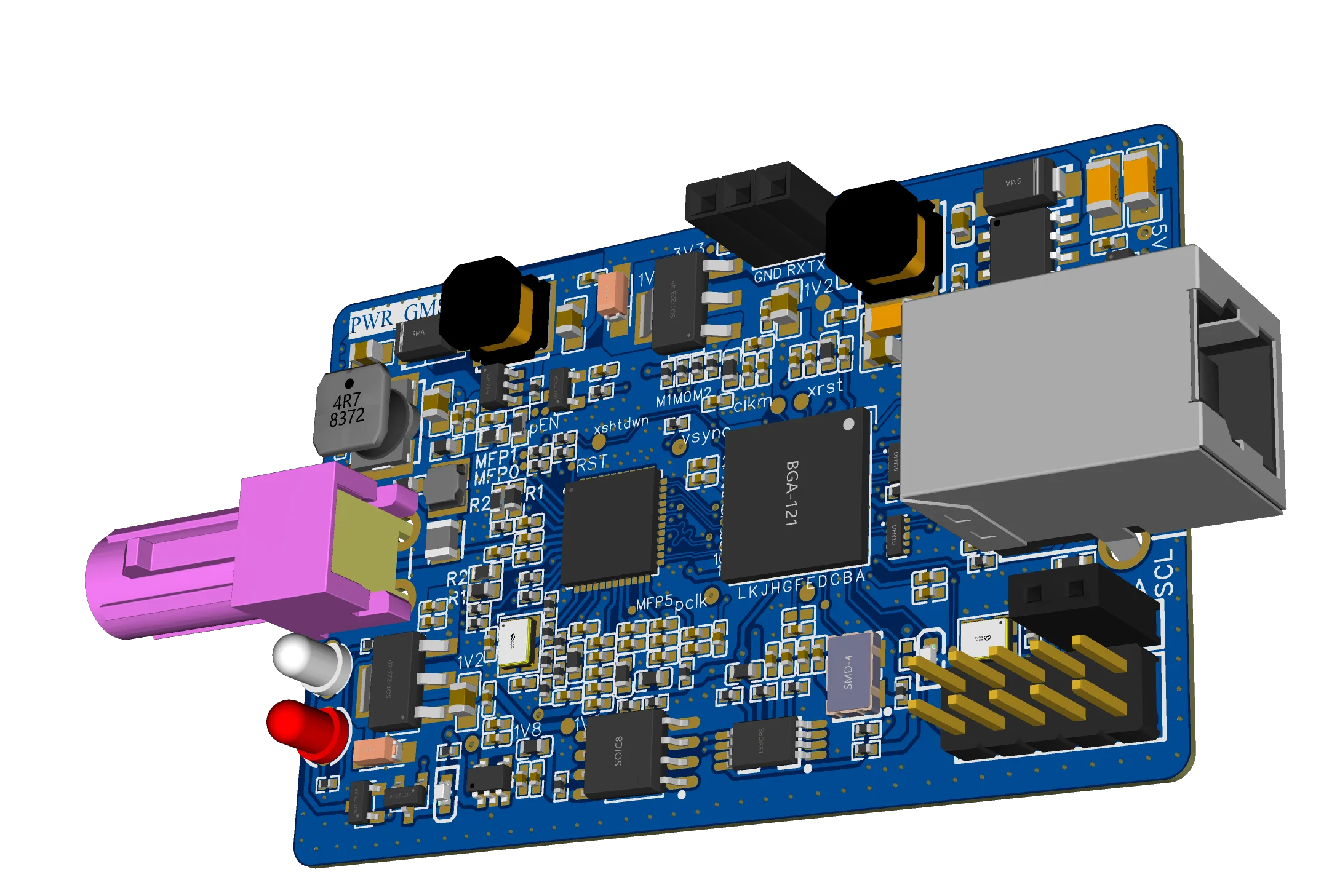 GMSLS to USB Video Capture Camera Debugging MAX9296 GMSL1 GMSL2 Type-C IPEX