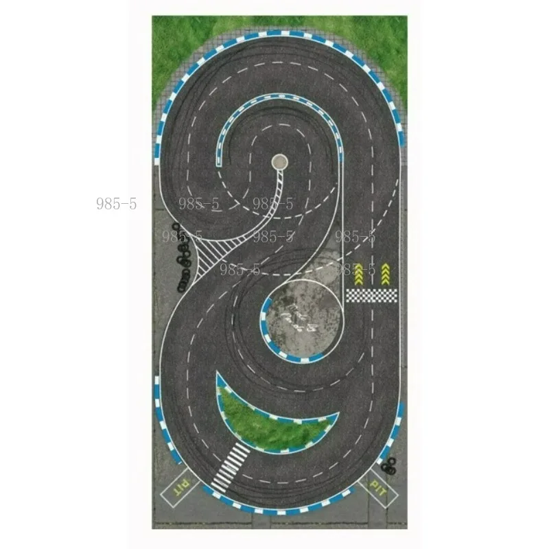 Soundproof Thickened Racing Floor Plate For Rear Drive 4WD Model Car