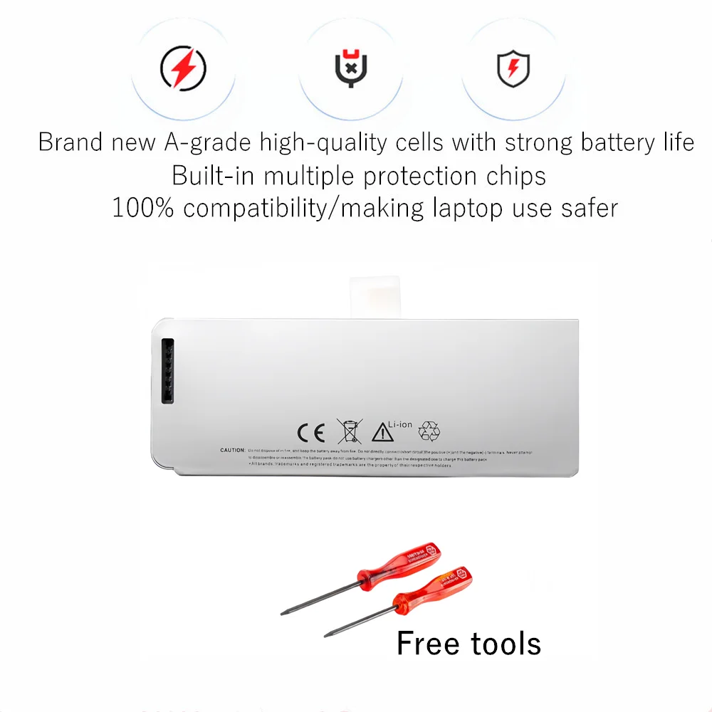 A1280 Laptop Battery for Apple Macbook Pro 13