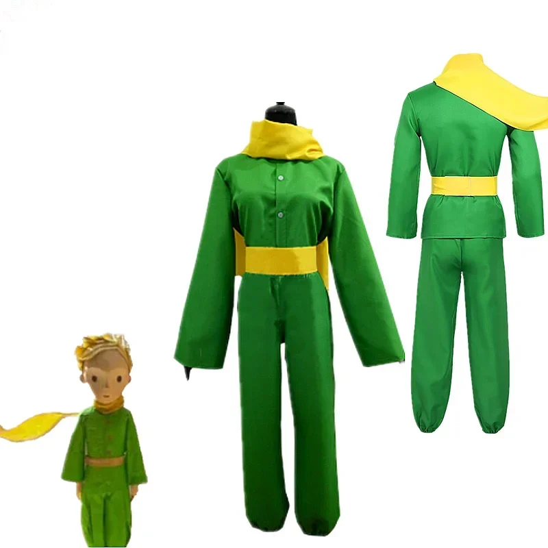 

Cartoon Movie Le Small Prince The Little Prince Cosplay Costume Halloween Carnival Uniform For Adults And Children Free Delivery