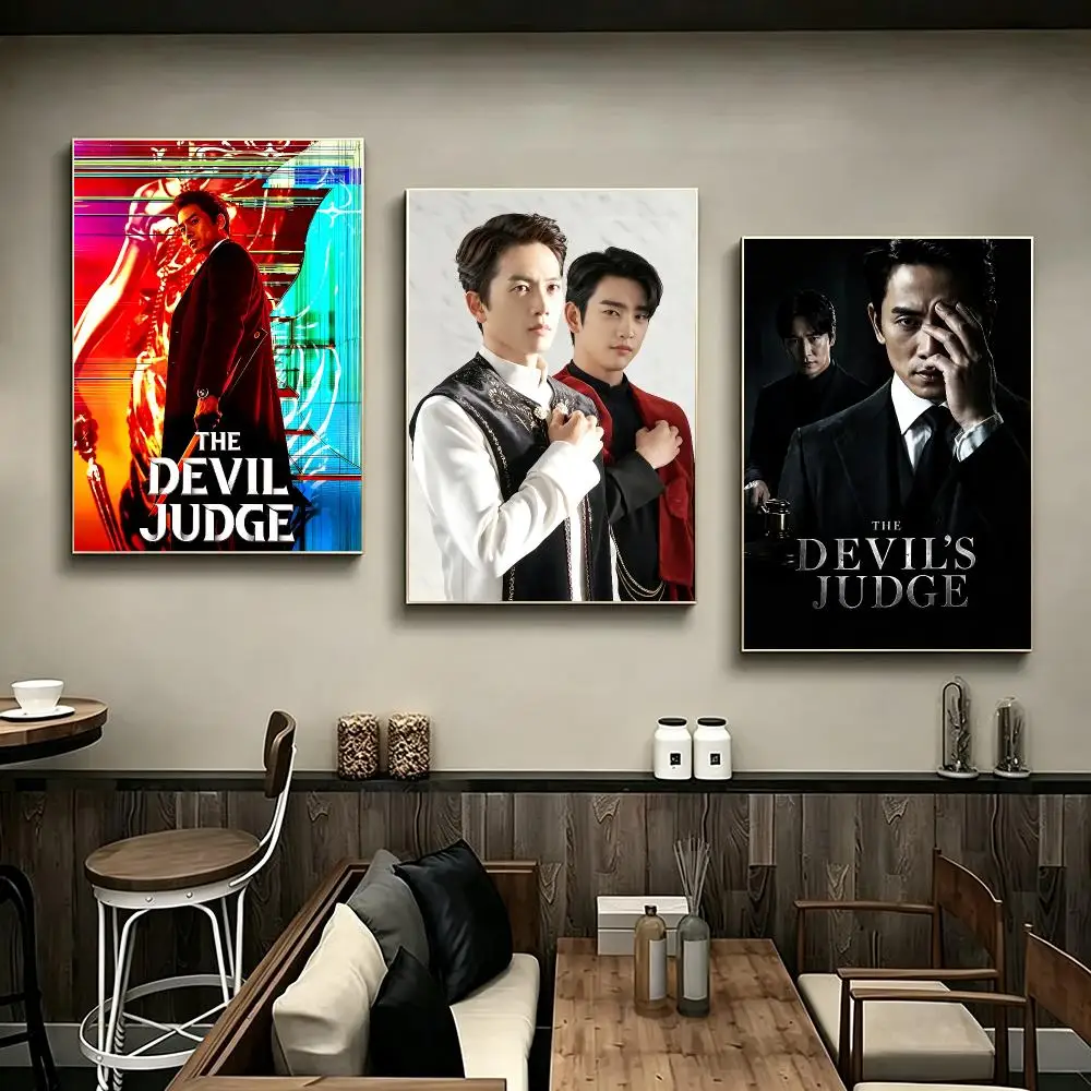 K‑Drama The Devil Judge Poster Poster HD Printing Modern Minimalist Style Wall Art Home Decor For Office Bedroom Gift