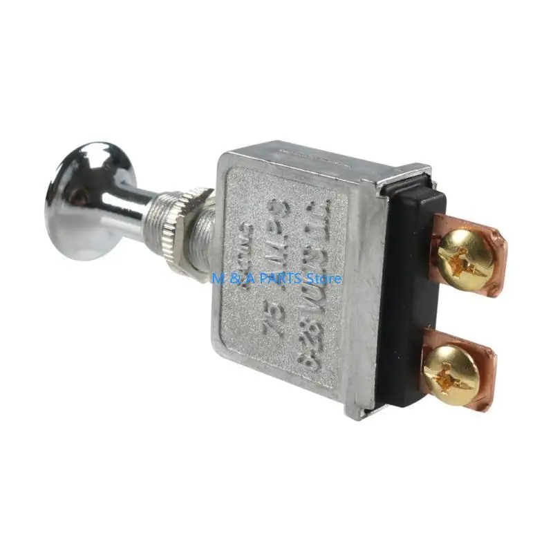 Switch U1JF 75amp Push Pull Switch On/Offs Switch 6V-28V Automobile Push Switch
