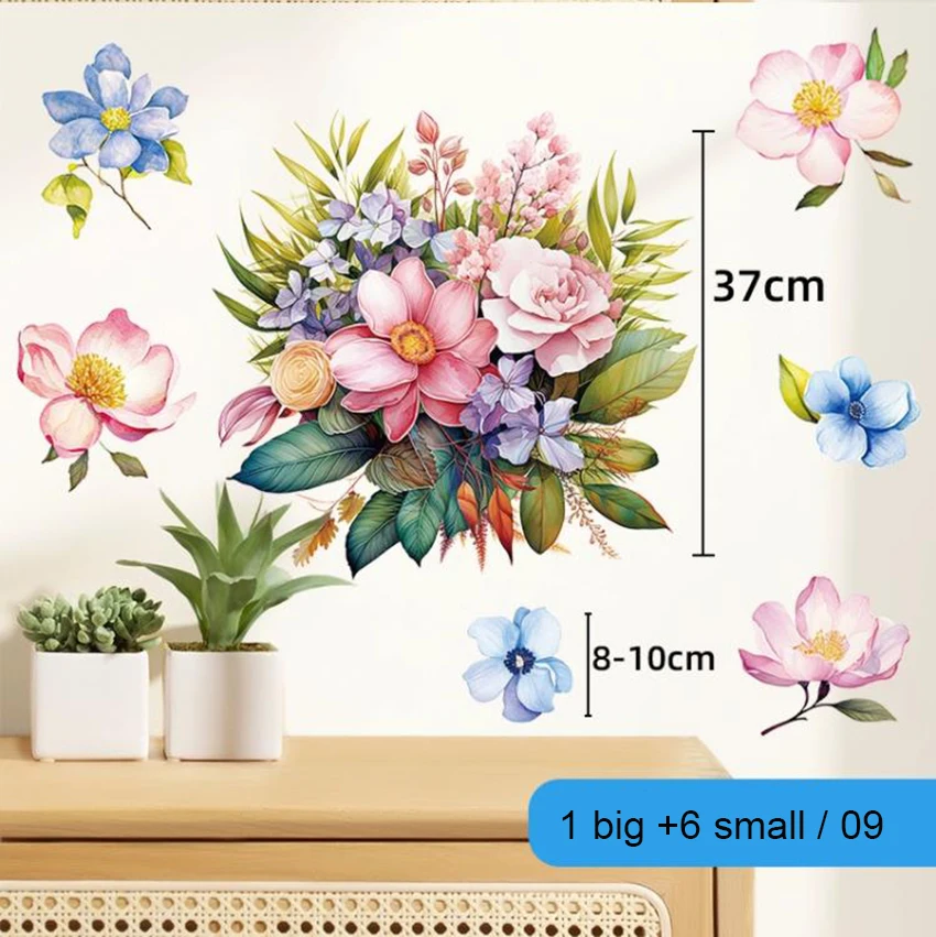 Waterproof Self-adhesive Wall Sticker, Kitchen Mask Decoration, Nail Hole, Ceramic Tile, Concealer, Bathroom Cover, Decal