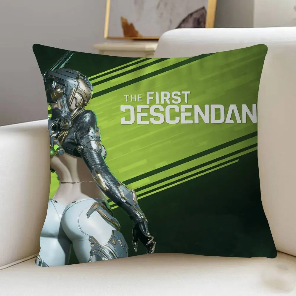 F-First D-Descendant وسادة الهدايا أثاث المكاتب المنزلية غرفة نوم أريكة غطاء وسادة السيارة 45x45cm