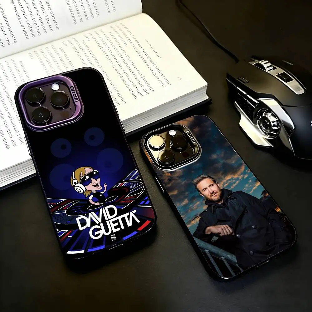 

DJ D-David G-Guetta Black Candy silver phone case Phone Case For iPhone17,16,15,14,13,12,11 Plus,Pro Max
