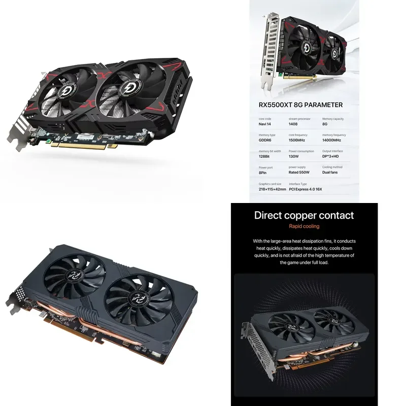 Radeon rx 5500 xt 8gb-AliExpress