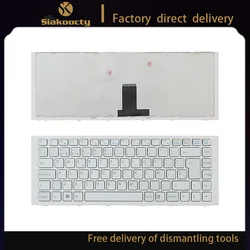 new for Sony VAIO VPC-EG VPCEG SP la latin spanish laptop keyboard teclado with frame 55102C35-515-G MP-09L33XX-686