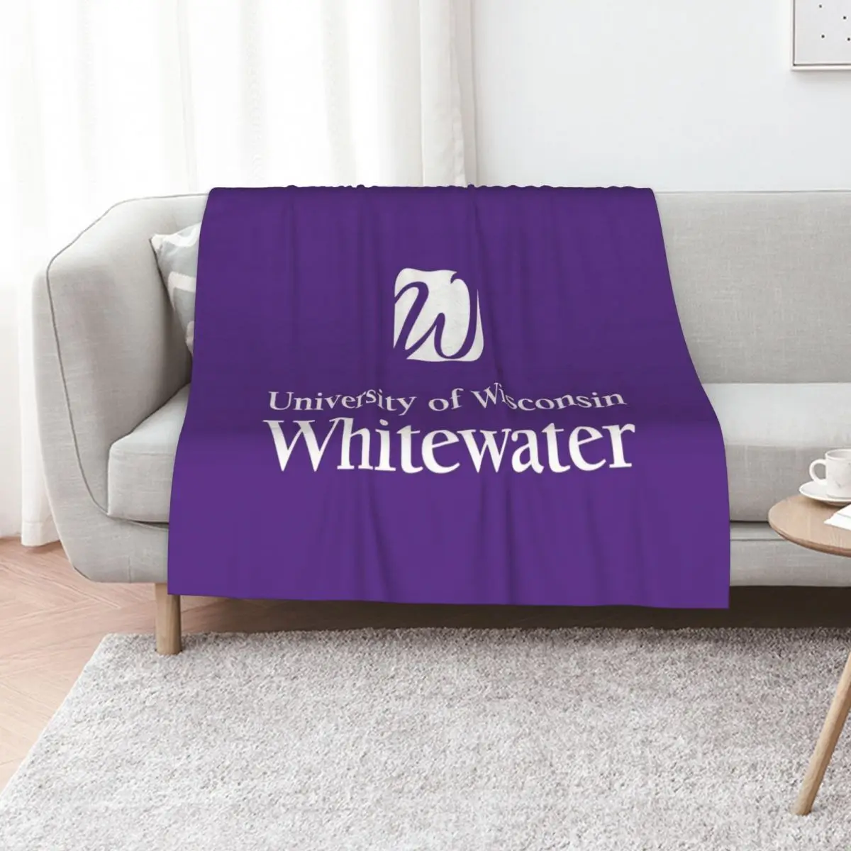 

University of Wisconsin–Whitewater Throw Blanket Moving Multi-Purpose Bed Blankets For Sofas Blankets
