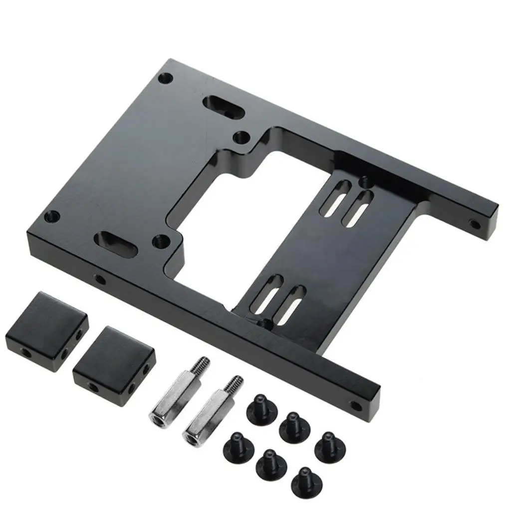 

RCGOFOLLOW Aluminum Alloy Servo Fixed Mount Bracket Kit Parts for WPL C24 C14 B16 B36 1/16 RC Car MN D90 99s Upgrade Parts