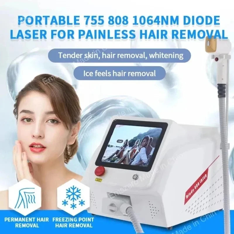 

2024 in NEW 200OW Diode LA-SER 755 808_1064nm Painless Permanent Skin Rejuvenation Hair Removal 808nm Best Hair Removal Results