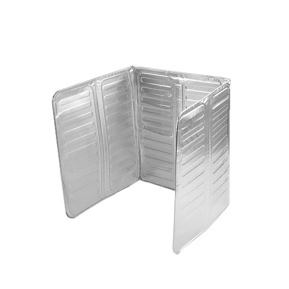 Kitchen Cooking Frying-Oil Splash Screen Cover Anti Splatter Shield Guard Aluminium-Foil Scald Proof Board Protection Plate