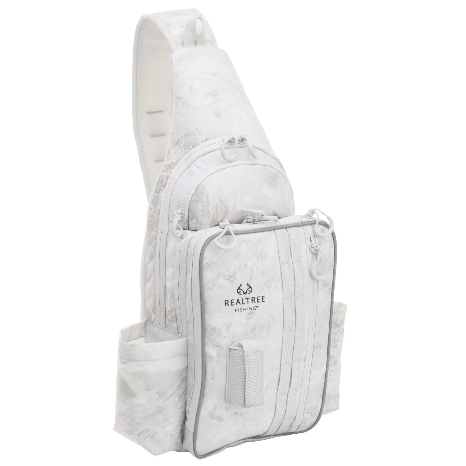 

Aspect Tackle Sling Pack 22 Ltr Whiteout Camo, Unisex, Fishing Tackle Bag, Polyester