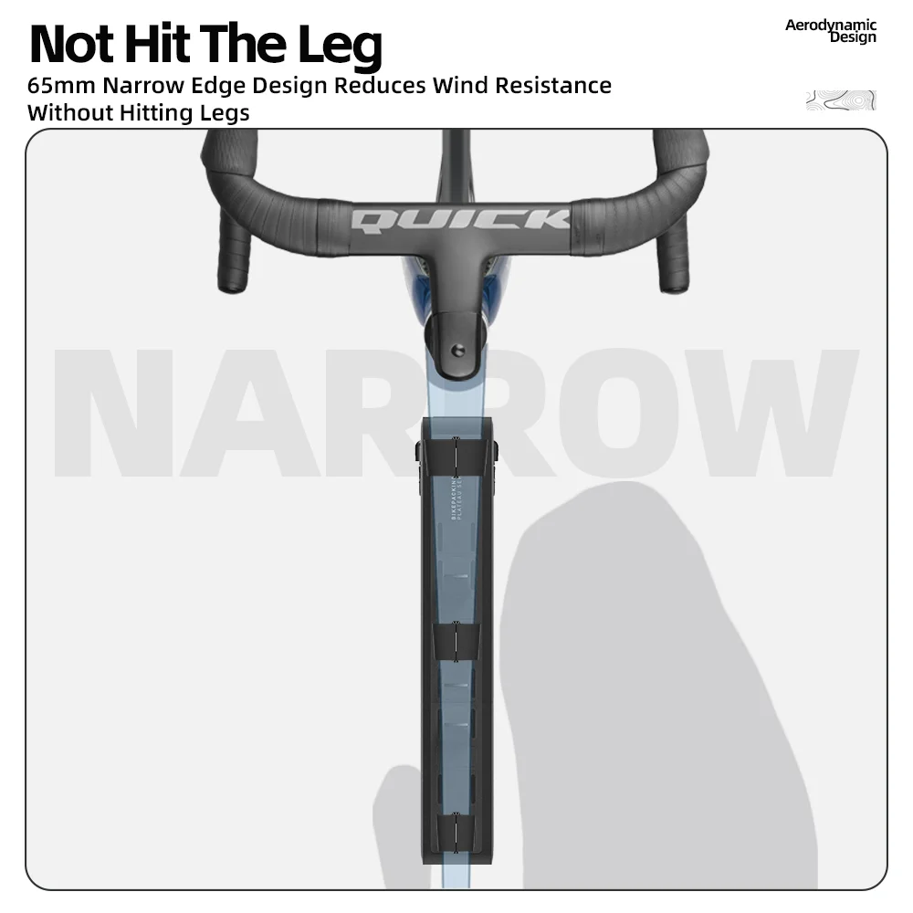 Rhinowalk إطار دراجة هوائية حقيبة IPX4 مقاوم للماء 2.6L/1.7L Bikepacking ل Mtb الطريق الحصى دراجة مثلث حقيبة الطلاء آمنة تأمين صالح #6