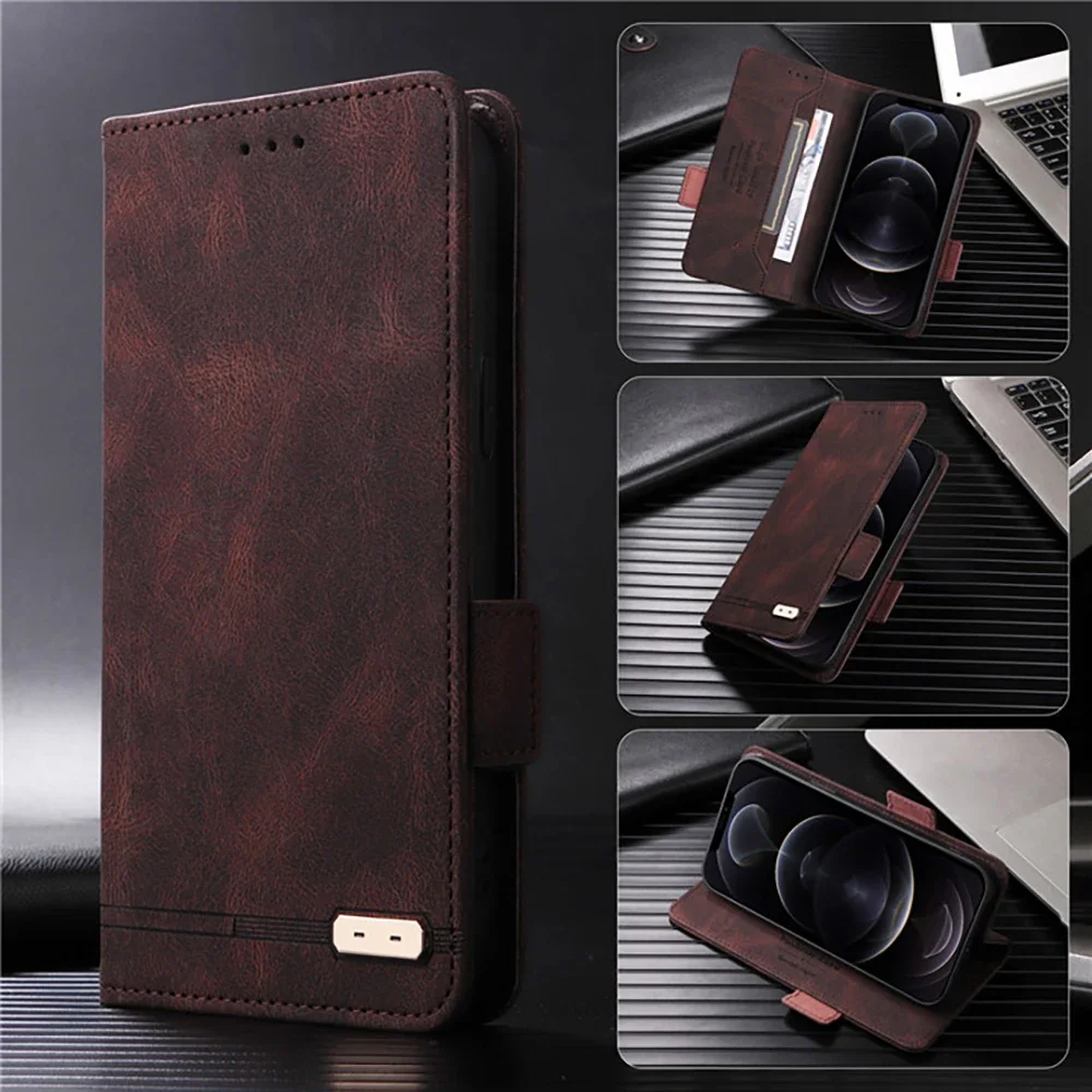 

For Motorola Moto Edge 40 Neo 50 X40 X30 S30 Pro 5G Leather Wallet Case For Moto Edge 30 Lite Case Edge 50 Ultra 20 Fusion Cover