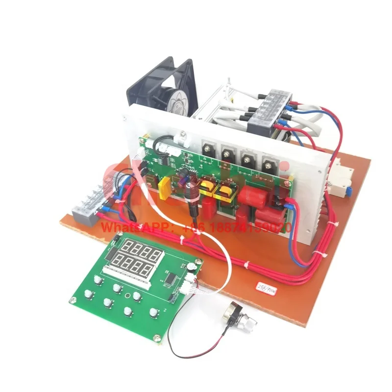 

220V 100W Ultrasonic Generator Circuit Board Customized 50W 40Khz Transducer Ultrasonic Cleaning Pcb Assembly