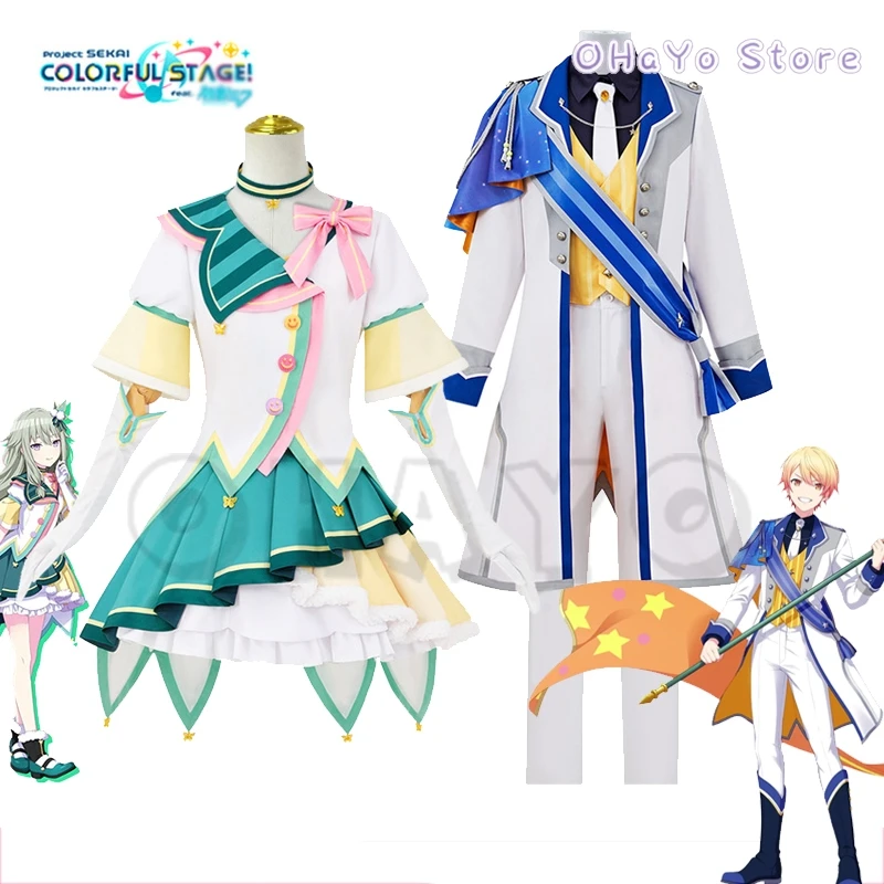 Progetto Sekai Kusanagi Nene Tenma Tsukasa Costume Cosplay parrucca Cosplay abbigliamento di Halloween 3 ° anniversario nuovissimo stile mondiale