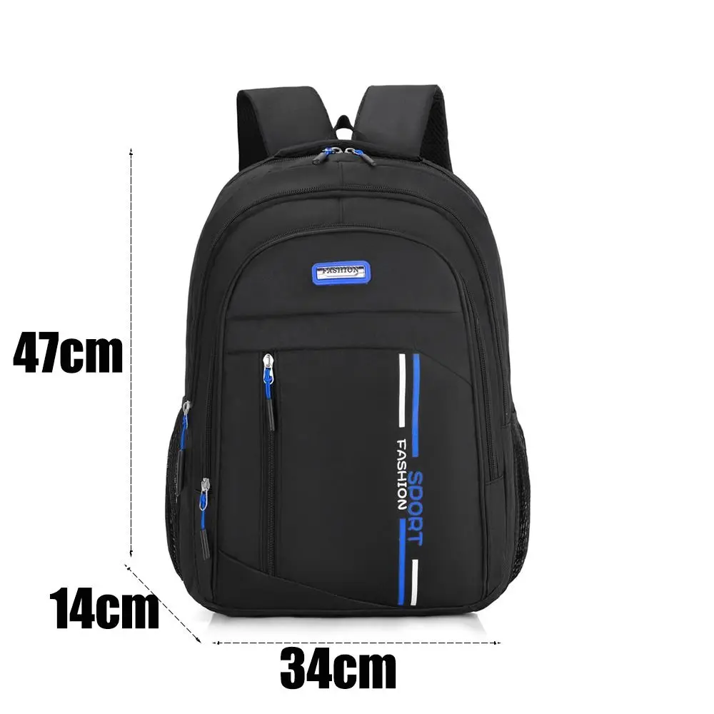 Praktische Nylon Student Schult asche große Kapazität Luftkissen riemen wasserdichte Rucksack Business Computer Tasche