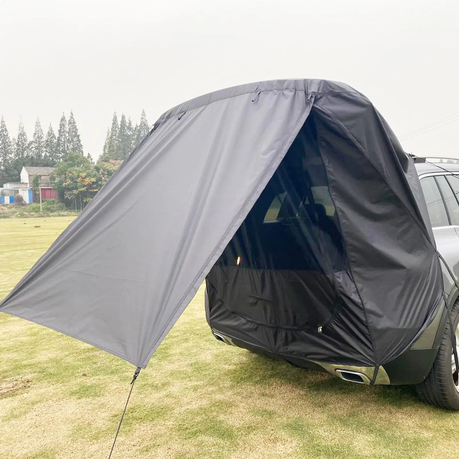 

Car Trunk Tent Compact Car Camping Tent Lightweight Canopy Shelter Camping Picnic Car Rear Tent Car Tailgate Tear-proof Tent