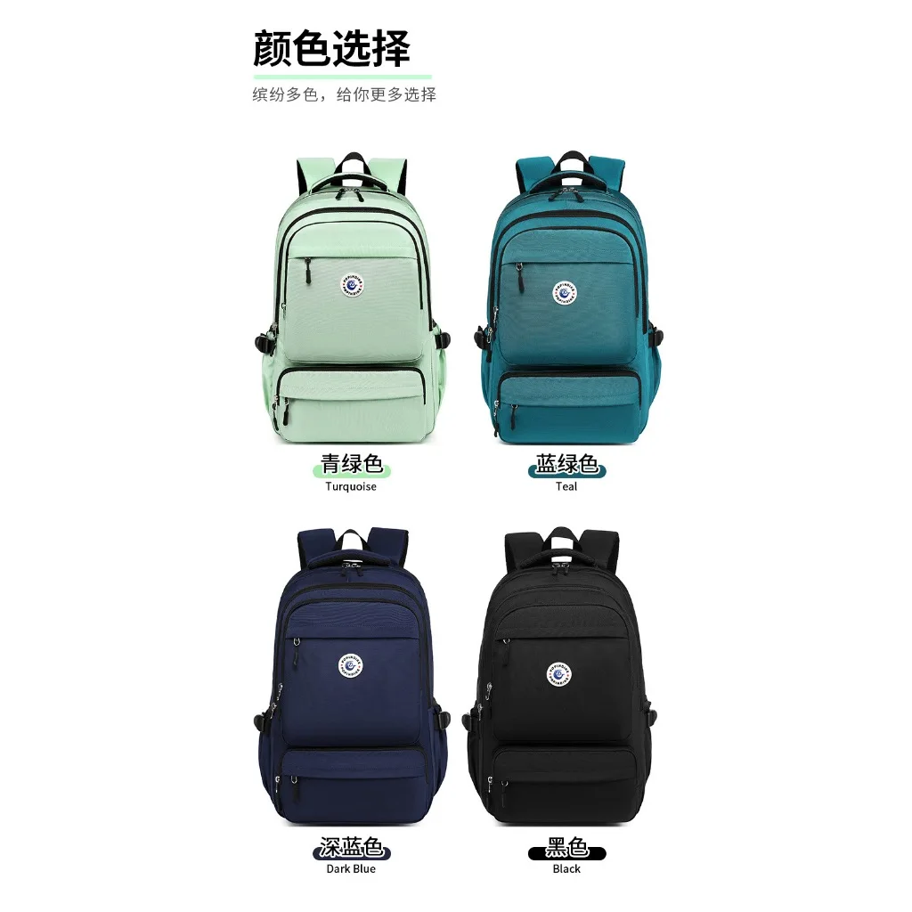 school bag Kids backpack water proof Preschool Ages 6-18 Spine protection Reduce the burden Large capacity