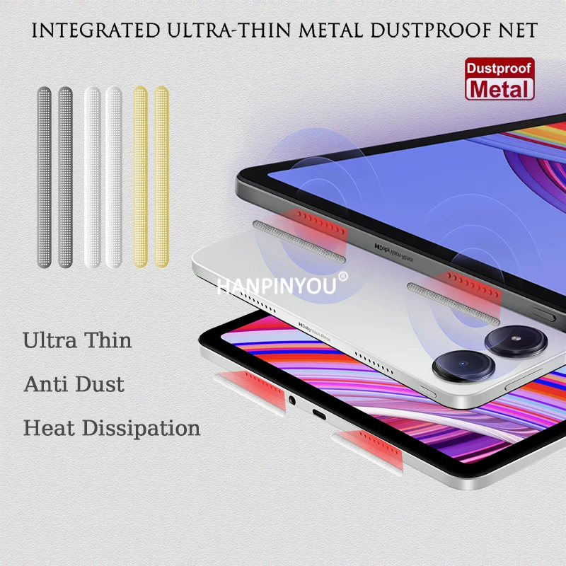 

Metal Dustproof Net For Xiaomi Redmi Pad 2 Pad Pro SE 5G Speaker Hole AntiDust Mesh Horn Dustproof Anti-Scratch Protector Sticke