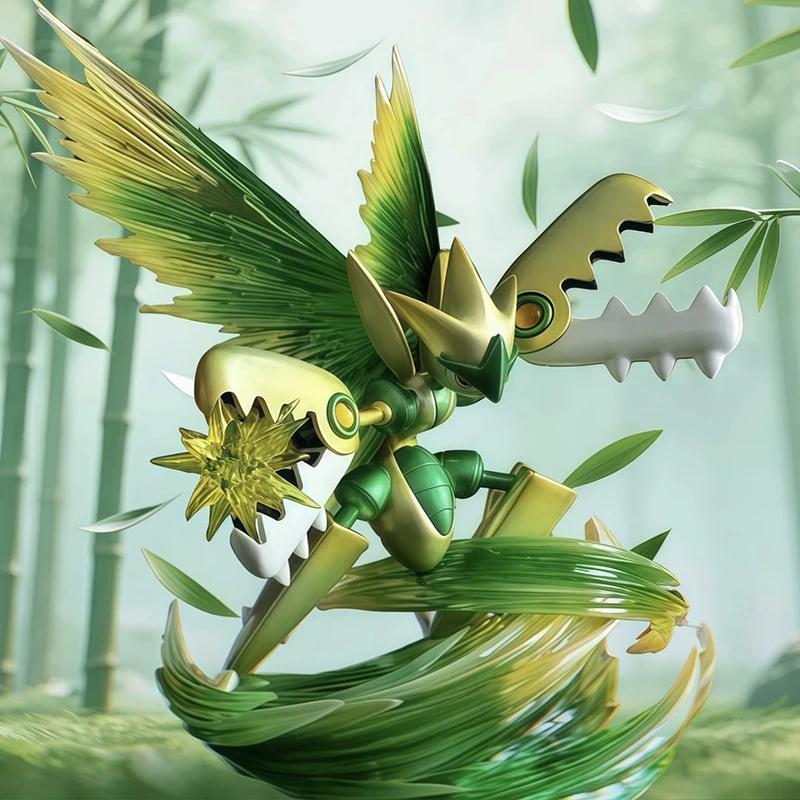 PokéMon Bkm Mega Scizor Anime Figuur Pop Model Gk Trendy Speelgoed Ornamenten Actie Pop Collectible Pvc Kinderen Verjaardagscadeautjes