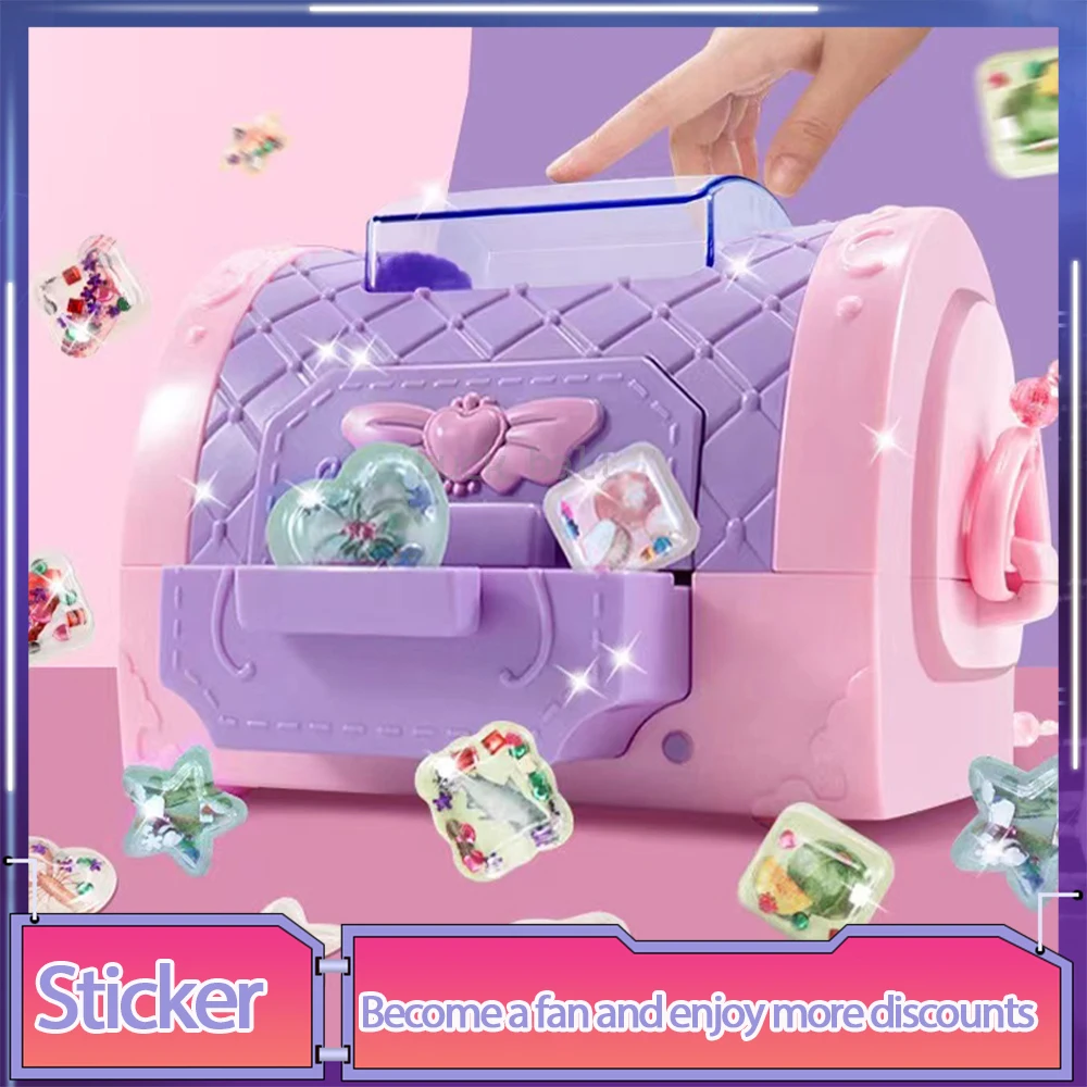 DIY Sticker Maker Toys Party Favor Handmade Creative 3D Sticker Machine Early Learning Educational Toys For Girls Kids