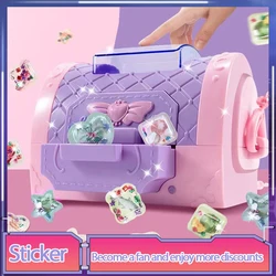 DIY Sticker Maker Toys Party Favor Handmade Creative 3D Sticker Machine Early Learning Educational Toys For Girls Kids