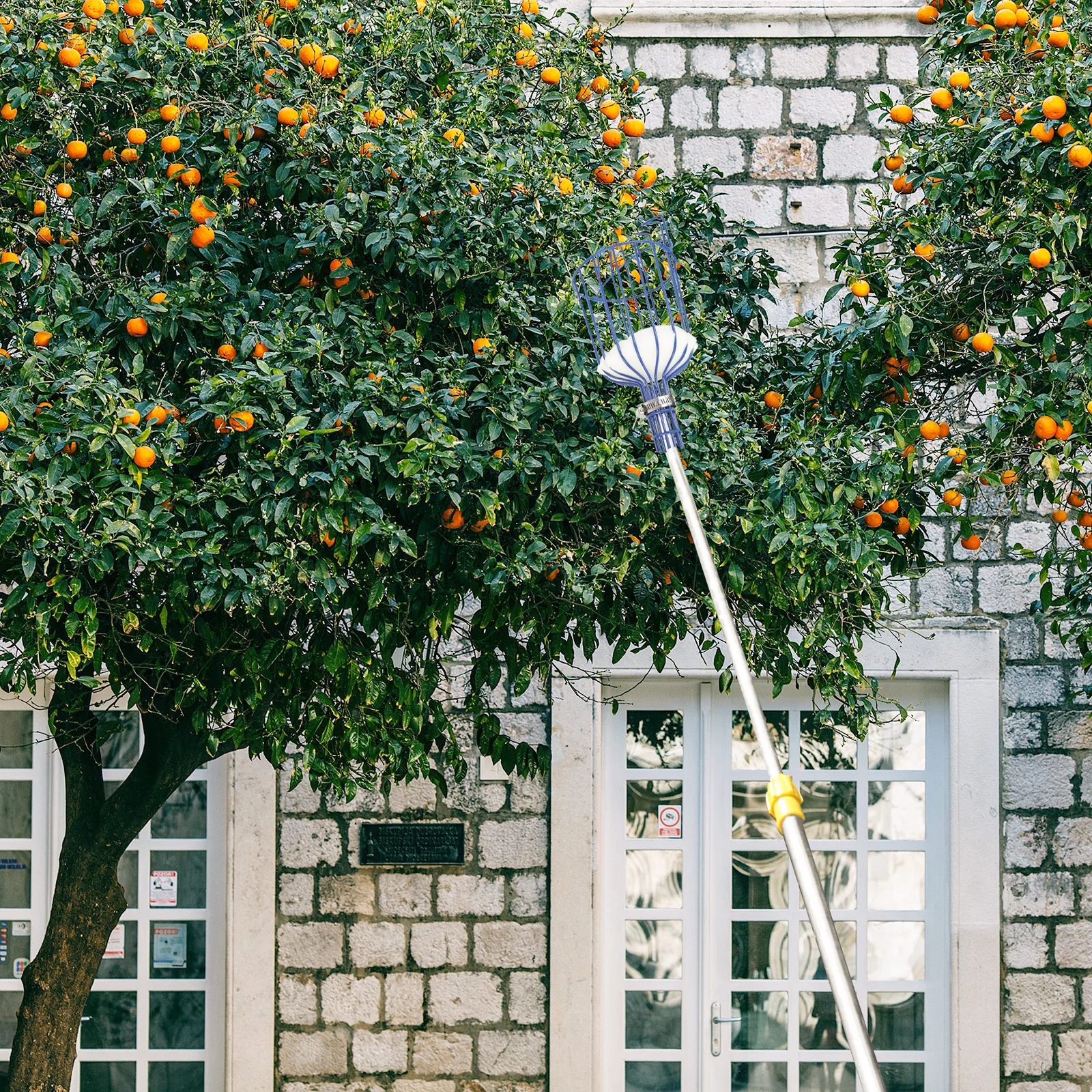 

1pc Slim Picking Device For Apple Peach Pear Harvesting Labor Saving Fruit Harvester Farm Tool Gardening Picker