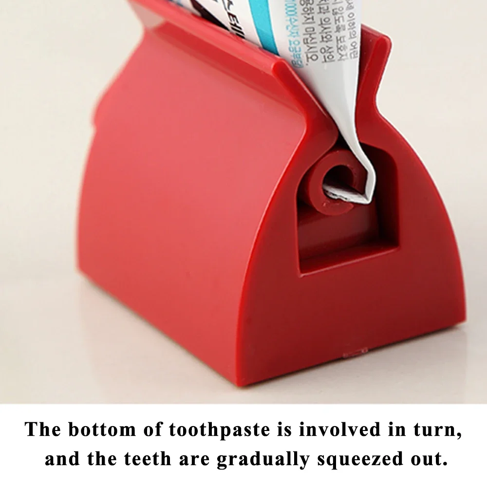 Distributeur de Presse-Dentifrice avec 2 Tubes Roulants, Support de Siège, Rouleau, Accessoires de Haute Qualité
