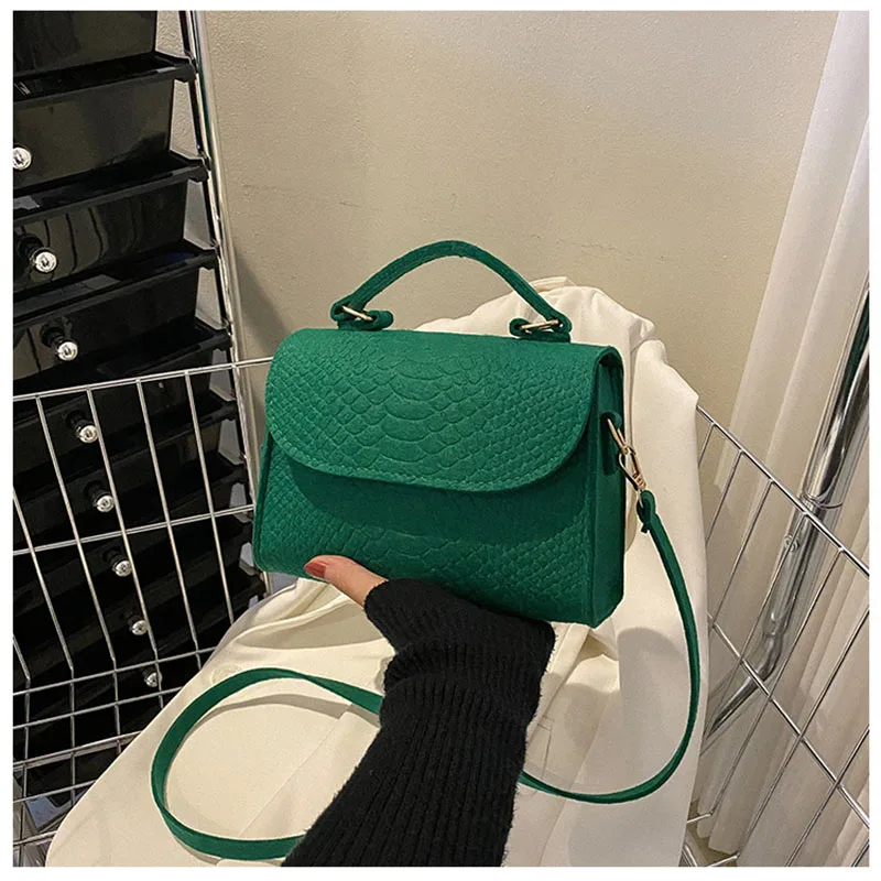 Blue Bags for Womens New Korean Fashion Ladies Shoulder Bag Trend Handbags Retro Designer Luxury Female Totes Handbag for Girls