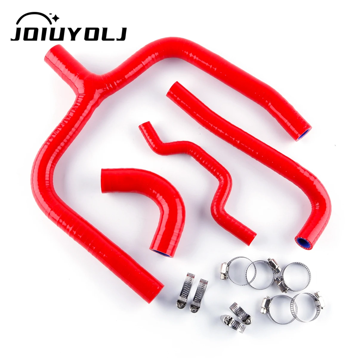 

For Kawasaki KX250F KX 250F 2009-2016 Silicone Radiator Coolant Y Hose Pipe Kit