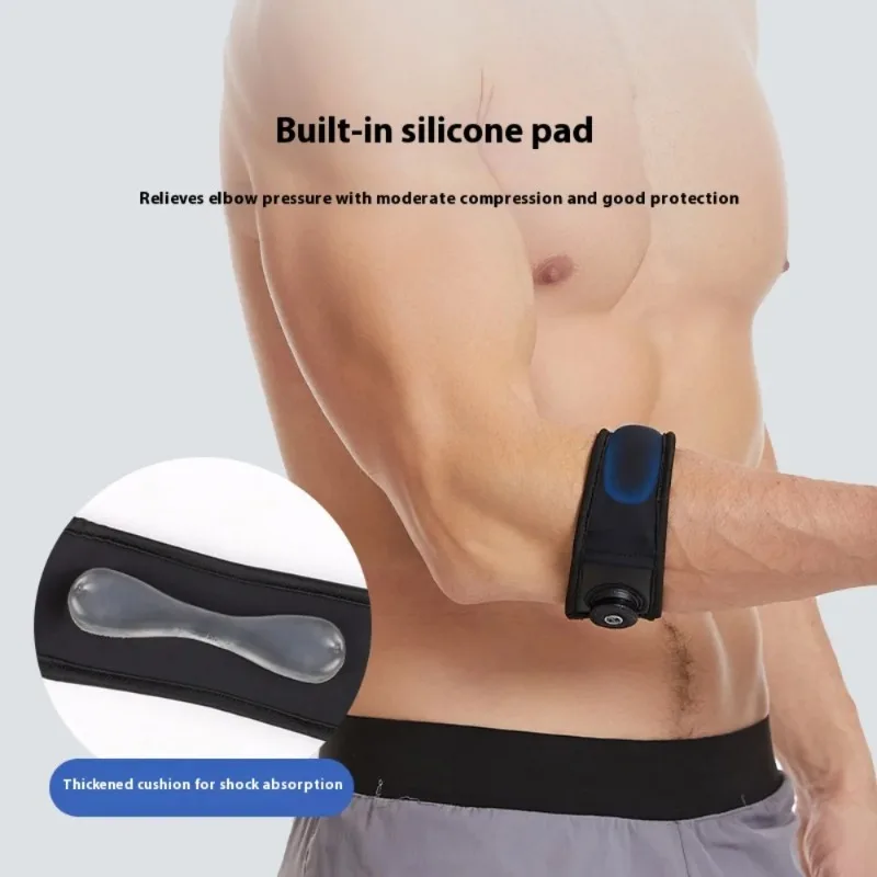 

2 шт. регулируемые компрессионные фиксаторы для локтей, унисекс, для облегчения боли при тендините, нескользящие защитные повязки для рук для спортзала и спорта