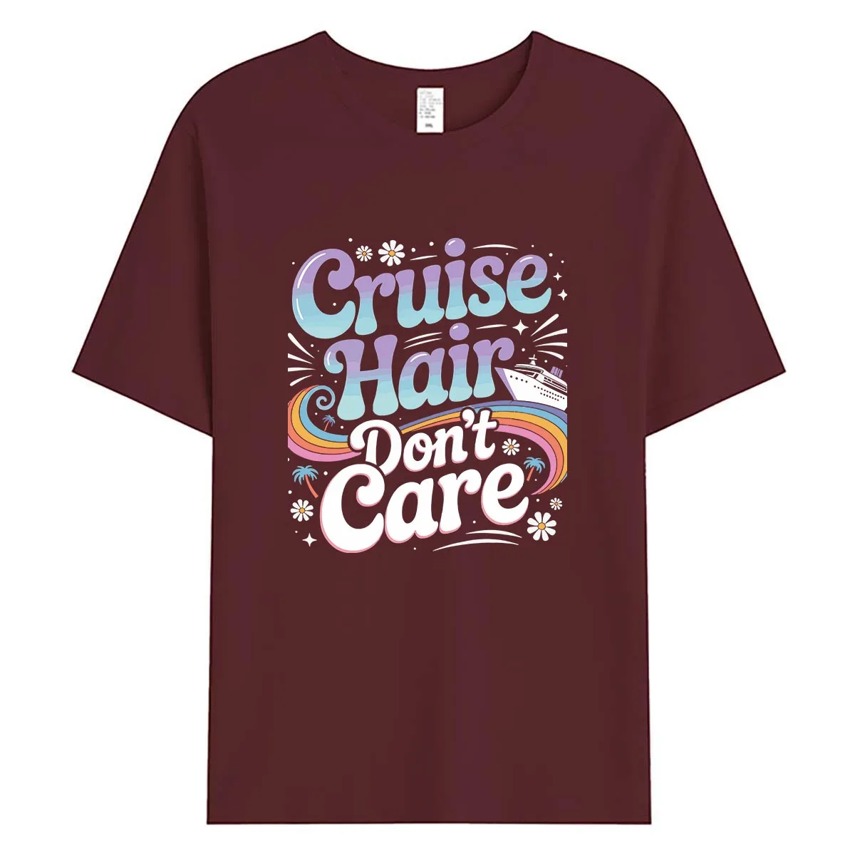 

Women Tee Fashion Loose Fit Cotton T-shirt Short Sleeve Tshirt Lady Tops Crewneck New Graphic Print Soft & Breathable Summer