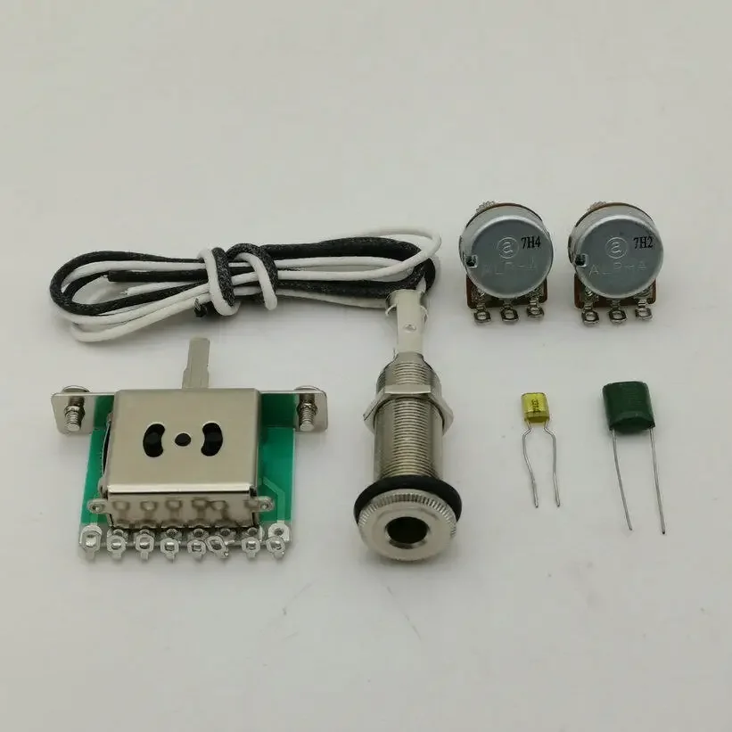 humbucking White Guitar Pickup RG2550 / RG2570 HSH Electric Guitar Pickup N/M/B 1 Set Potentiometer Combo view 5