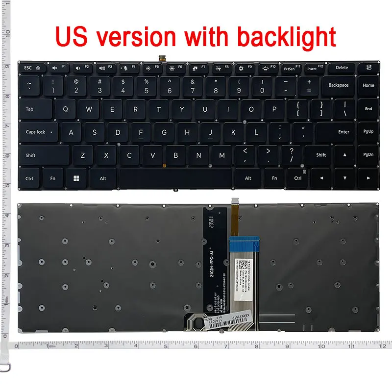 Keyboard Backlit Keycaps For Xiaomi Redmibook Pro 16 2024 Y3519  Notebook Laptop Keyboard