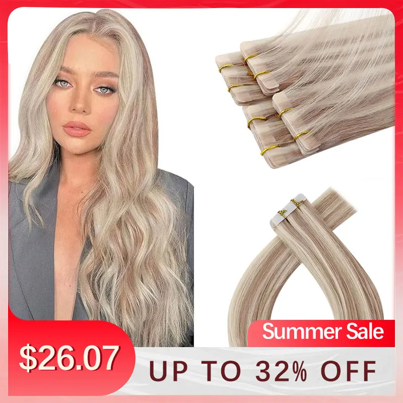 

[Hot!!!]VeSunny Injection Tape Hair PU Skin Weft Invisible Tape In Hair Extensions Seamless Adhesives Injection Tape