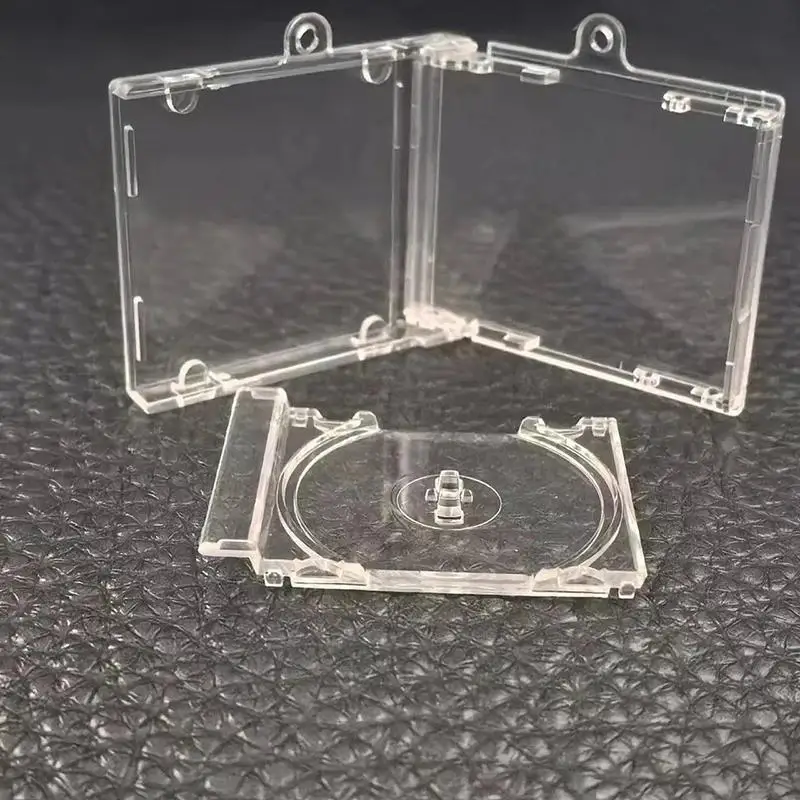5pcs Peripheral Commemorative Album Blank Mini CD Case Pendant For DIY Keychains Backpack Hanging Decoration