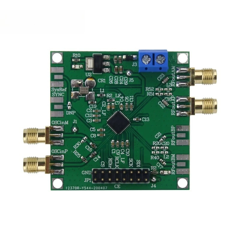 LMX2572 Phase Locked Loop Core Board 12.5MHz-6.4GHz Low Power 75mA RF Signal Generation PLL Module
