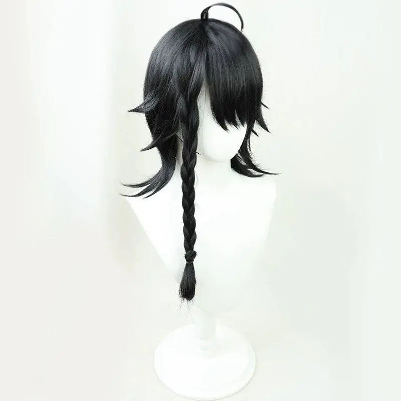 Anime Punishing: Gray Raven Huainan Cosplay Wig Halloween Carnival Party Props Synthetic Hair Heat Resistant Fiber + Wig Cap