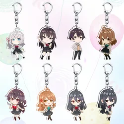 Anime Alya Sometimes Hides Her Feelings in Russian Kuze Masachika Alisa Mikhailovna Kujou Keychains Pendant Car KeyChain Gift Ac