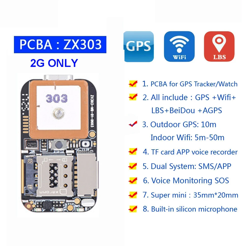 ZX905-子供用のミニGPS追跡モジュール,2g 4g,Lte猫用のBluetooth追跡