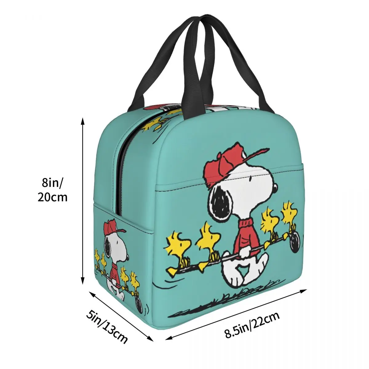 Snoopy and Friends Golf Lunch Bag Fashion Lunch Box For Women Office Wygodna torba termoizolacyjna Niestandardowe termiczne torby na lunch