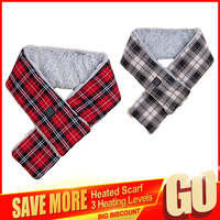 USB Electric Heating Warm Scarfs Neck 3 Gears Cold Winter Warmth Neck Cover Neck Warmer Heating Thermal Shawl Scarves