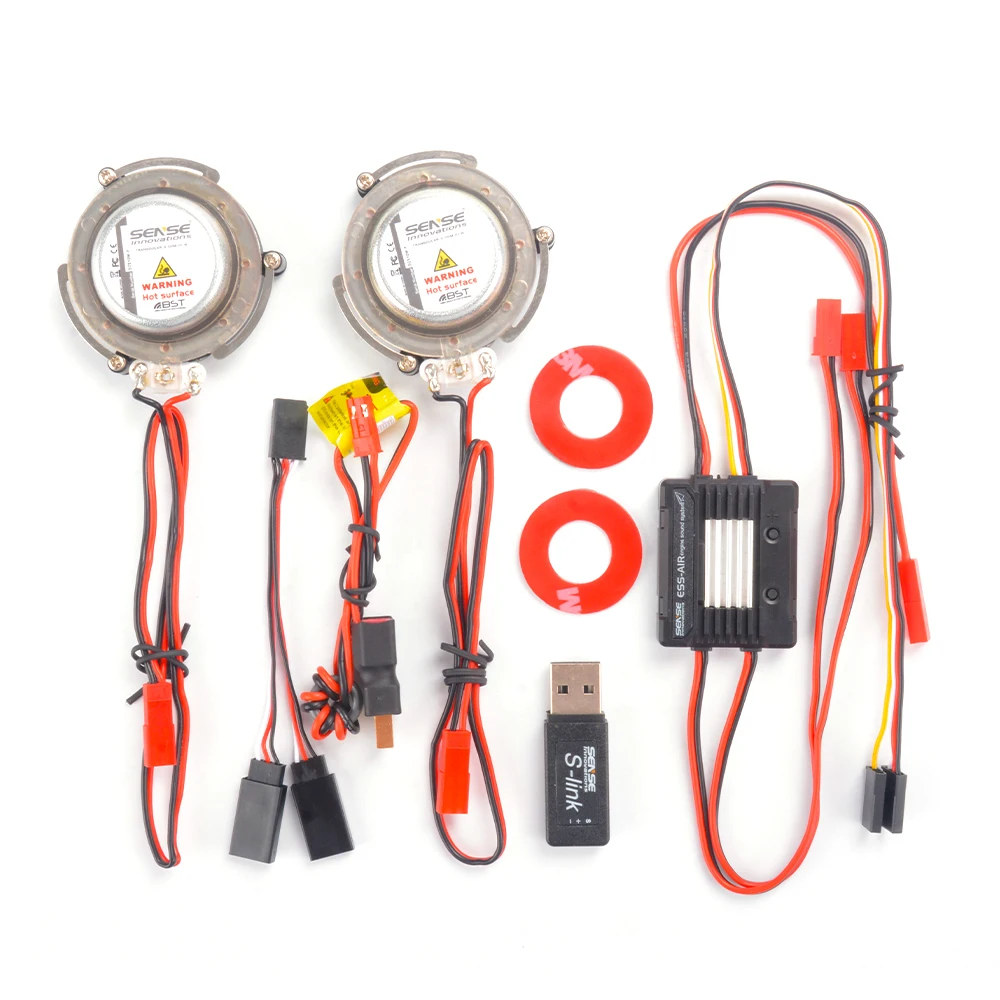 

SENSE ESS-AIR ENGINE SOUND SYSTEM Supports 5-26V Input Voltage for RC Remote Control Model Airplane Aircraft Accessories