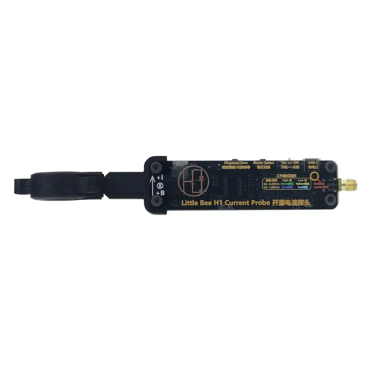 FLASH SALE-Wishcolor 30MHz Opensource DIY Current Probe High Frequency Magnetic Field Probe with 5A and 10A Magnetic Heads
