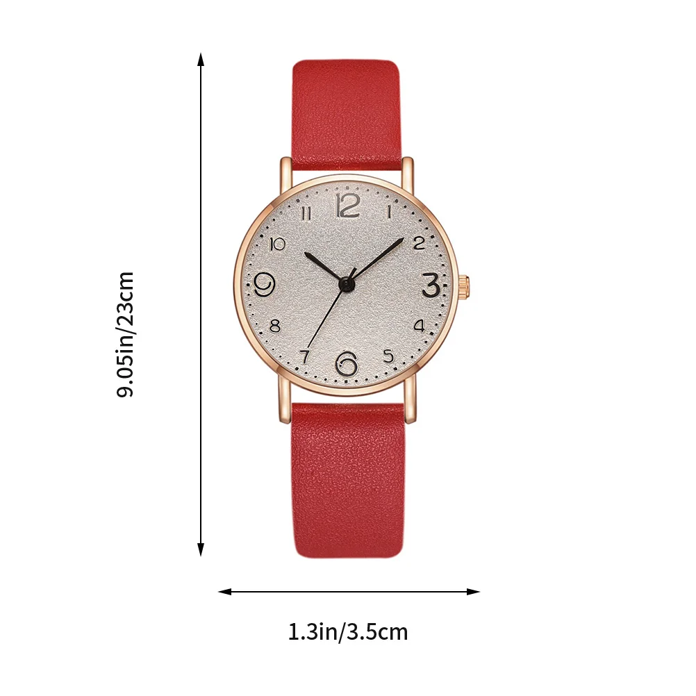 2 Pcs Quartz Watch Women Women’s Classy Watches for Ladies Wrist Fashion Casual