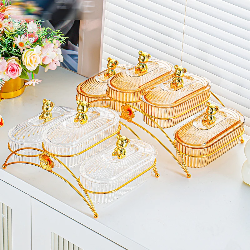 

Легкая роскошная тарелка с фруктами для домашнего использования в гостиной, орехах/сухофруктов/нэк, тарелка, новый стиль